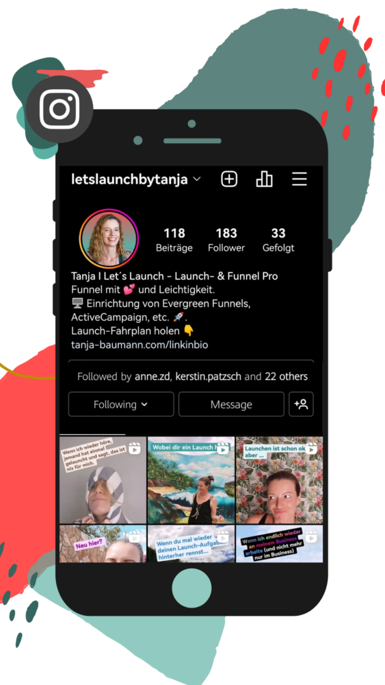 Instagram Profil Let´s Launch